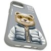 Nimmy etui iPhone 15 6.1 szary/gray     Cool&Cute 2.0 Bear